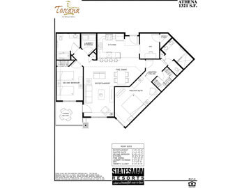 Toscana of Desert Ridge Athena Floor-plan